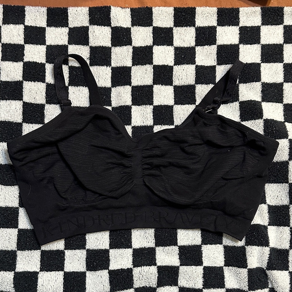 Kindred Bravely XL Busty Black Pumping/Nursing Bra